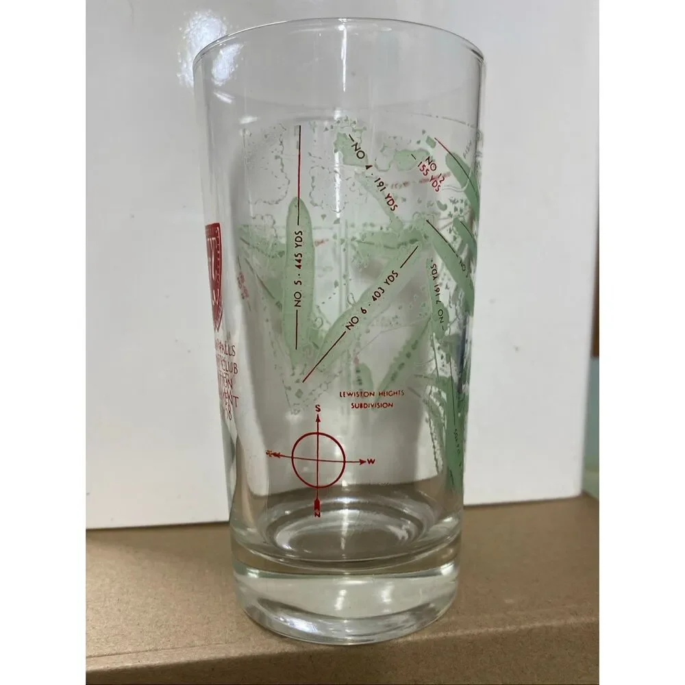 Vintage Niagara Falls Country Club Glass - 1958 Invitation Tournament